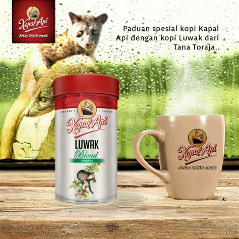 Jual Kapal Api Luwak Blend 200gr Kopi Halus Giling Shopee Indonesia