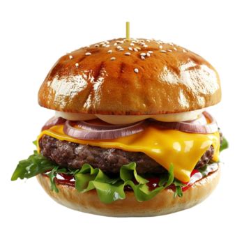 Photo Of Fresh Tasty Burger Isolated On White Background Big Double