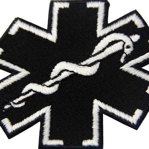 Glow In Dark Acu Ems Emt Paramedic Iron On Sew On Embroidered Patch