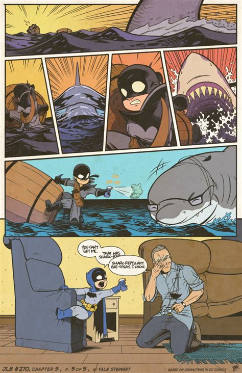 Jl8 270 Chapter Five Pg 5 By Yale Stewart Based On Characters In Dc Comics Like The