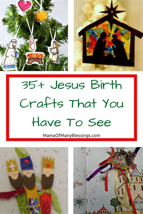 35 Absolutely Beautiful Jesus Birth Crafts That You Have To See