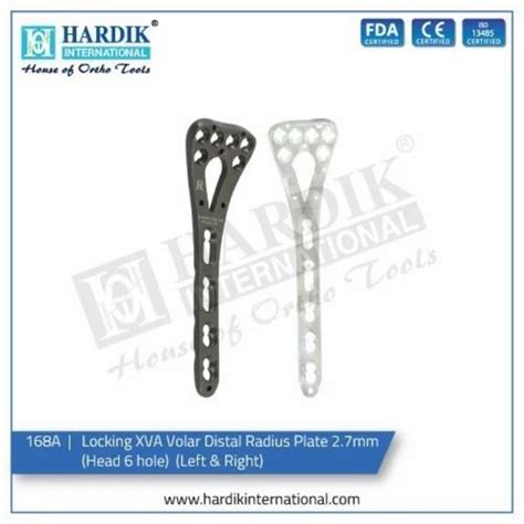 Locking Xva Volar Distal Radius Plate 2 7mm Head 6hole Left And Right