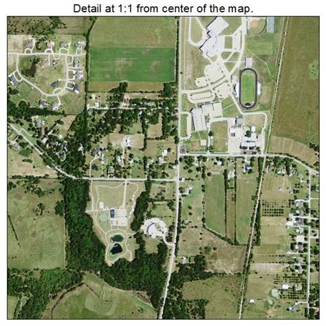 Aerial Photography Map of Sunnyvale, TX Texas