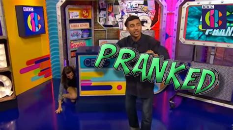 Cbbc Presenters Pranked Live On Tv Again Cbbc Youtube