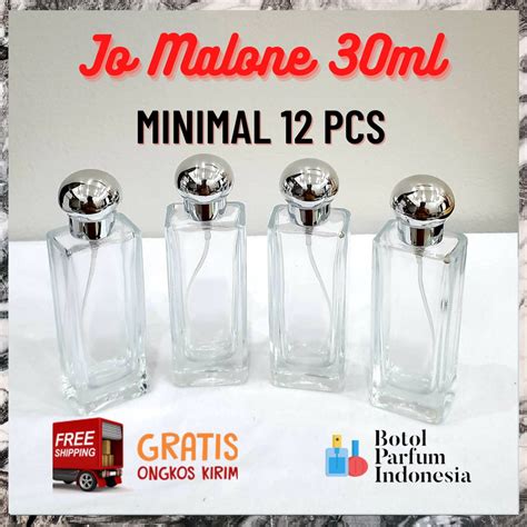 Jual BOTOL PARFUM KOSONG SPRAY KACA 30 ML JO MALONE TRANSPARAN DRAT 30