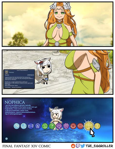 Asa On Twitter Rt The Eggroller Final Fantasy Xiv Comic Nophica S