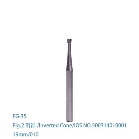 Cono Invertido Fg Fresas Dentales De Carburo De Tungsteno