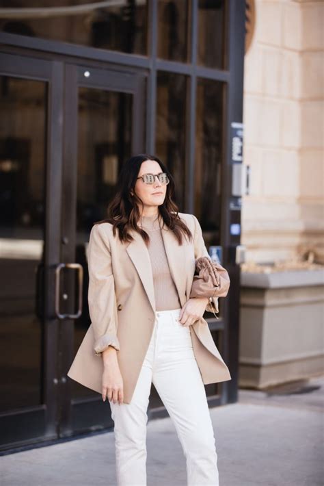 Classy Tan Blazer Outfits The Gray Details Daily Outfit Guides