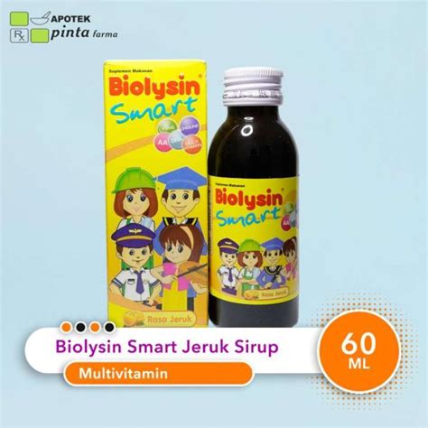 Jual Biolysin Smart Sirup Rasa Jeruk Ml Di Seller Apotek Pinta Farma