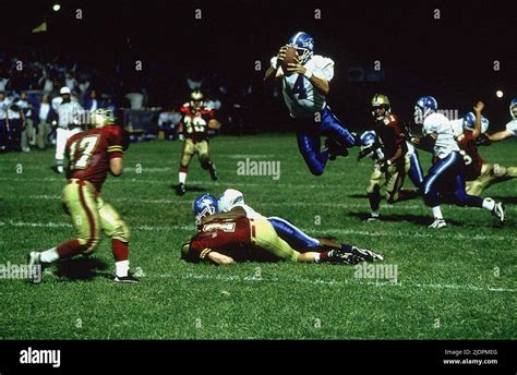 AMERICAN FOOTBALL SCENE, VARSITY BLUES, 1999 Stock Photo - Alamy