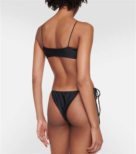 Jade Swim Livi Cutout Bikini Top In Black ModeSens