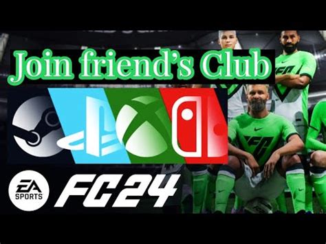 How To Crossplay Clubs In Ea Fc How To Join A Friend S Crossplay