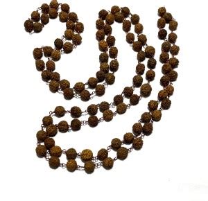 Mahant Ji Natural Original Medium Size Beads Mukhi