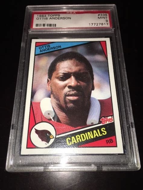 Auction Prices Realized Football Cards 1984 Topps Ottis Anderson