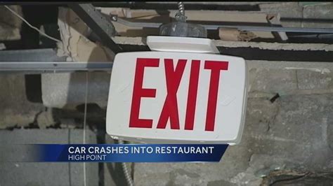 Car Crashes Into Restaurant