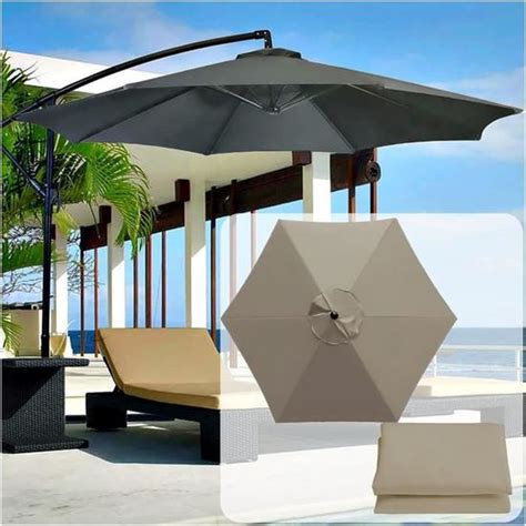 Housse De Rechange Universelle Pour Parasol De Jardin Auvent Parasol