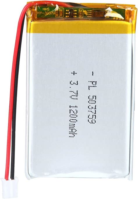 Amazon AKZYTUE 3 7V 1200mAh 503759 Lipo Battery Rechargeable