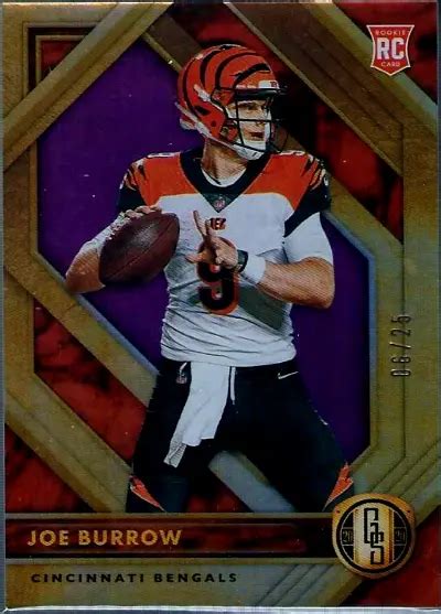 Joe Burrow Rookie Cards A Comprehensive Investment Guide Card