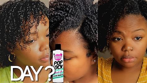 5 Days In My Wash N Go Ft The Doux Pop Lock 5 Day Curl Forming Glaze Youtube