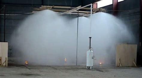 Системы пожаротушения тонкораспыленной водой