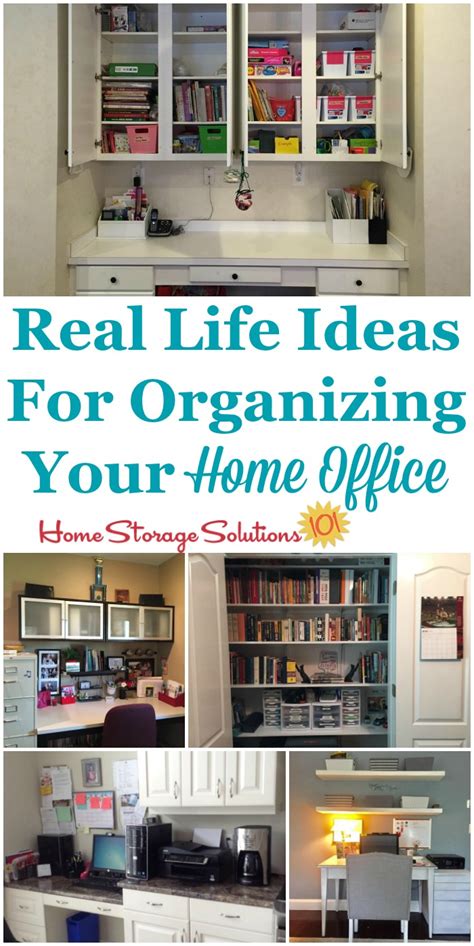 Organizing Your Home Office Ideas For Where And How To Set It Up