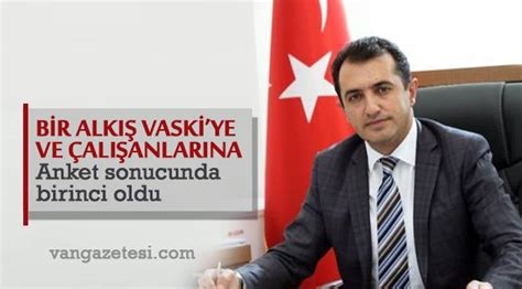 BİR ALKIŞ VASKİYE VE ÇALIŞANLARINA Anket sonucunda birinci oldu