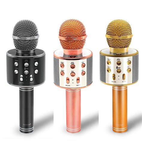 Buy Ws Wireless Karaoke Microphone Handheld Ktv Voices Changer