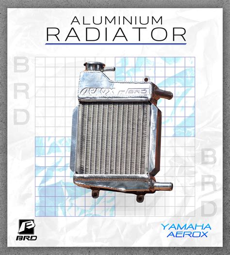 ALUMINIUM RADIATOR YAMAHA AEROX BY BANGMODRACING