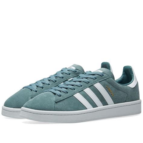 Adidas Campus Raw Green, White & Crystal | END.