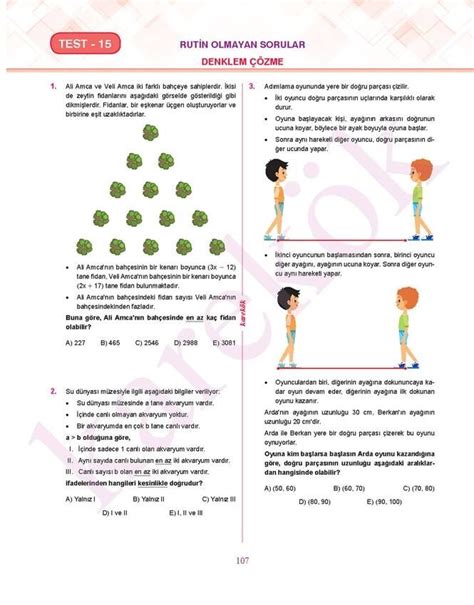 Karekök Yayınları TYT Matematik Soru Bankası Kitapİşler İşler