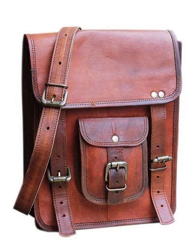 Brown College Leather Bags at Rs 1400/piece in Udaipur | ID: 16896555633