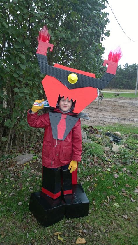 Lord Business from The Lego Movie DIY costume made from cardboard ...