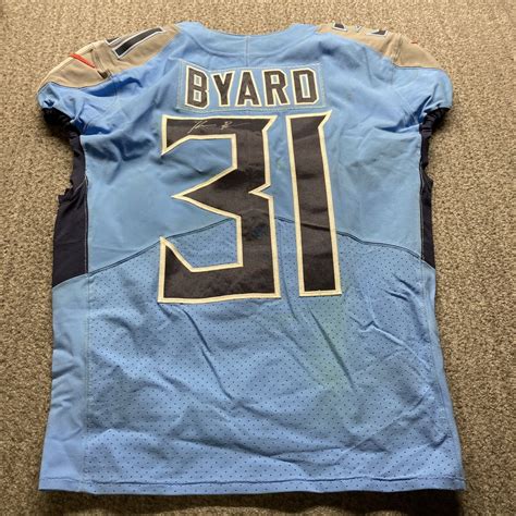 Crucial Catch Titans Kevin Byard Signed Game Worn Jersey 102322