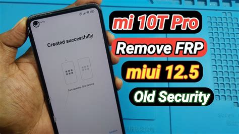 Xiaomi Redmi T Pro Miui Frp Google Accounts Bypass Without Pc