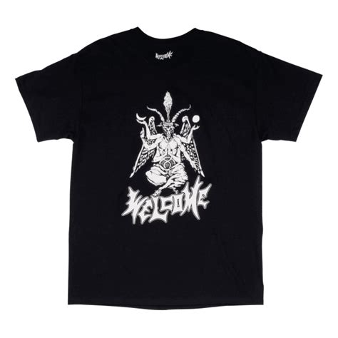 Welcome Skateboards Welcome High Magic Skateboard T Shirt Black Skate Clothing From Native