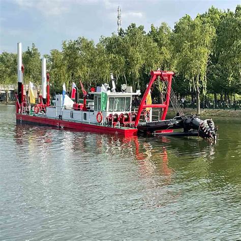 Hydraulic River Cutter Suction Sand Dredger Dredging Boat China