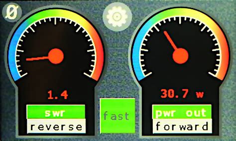 SWR Power Meter PEP Wattmeter Digital Graphic Touch Display