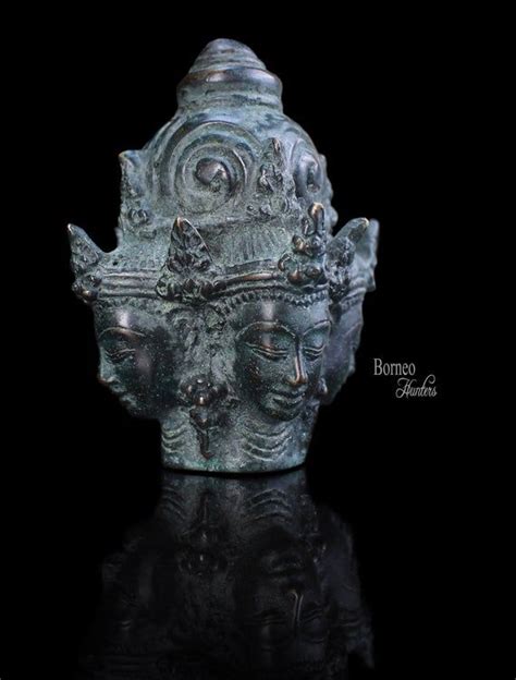 3.5 Brahma Head Sculpture Four Faced Brahma Hindu God | Etsy | Sculpture, Brahma, Hindu gods