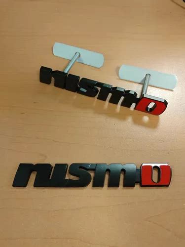 Emblema Nismo Color Negro Cuotas sin interés