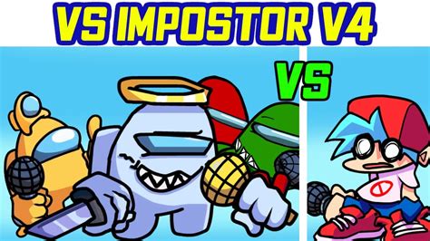 Friday Night Funkin VS Impostor V4 UPDATE Fanmade FNF Mods Hard