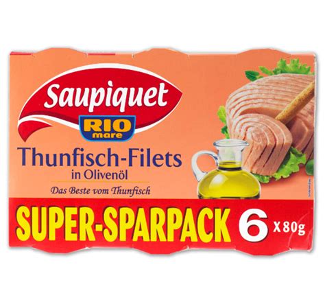 SAUPIQUET Thunfisch Filets in Olivenöl von Penny Markt ansehen