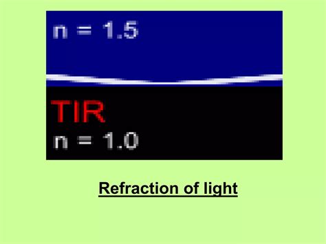 Refraction of light | PPT | Free Download