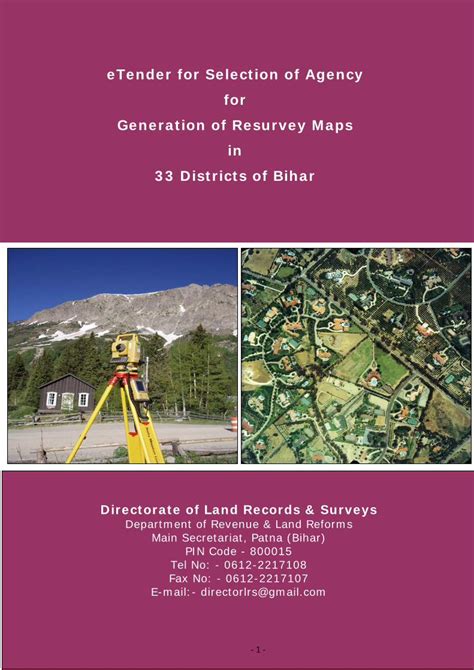 Pdf Eoi For Selection Of Survey Agency For Cadastral Map Lrc Bih