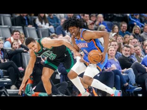 Boston Celtics Vs Oklahoma City Thunder Full Game Highlights Jan