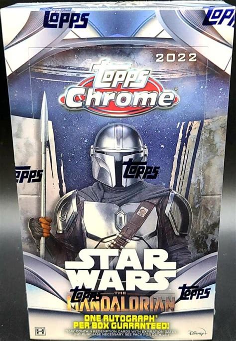 Topps Star Wars Mandalorian Chrome Beskar Edition Hobby Packs