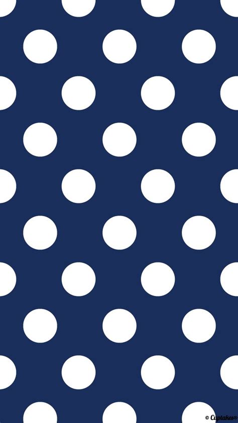 Navy Blue Polka Dot Backgrounds