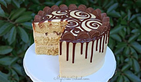 Peanut Butter Cake A Doctored Cake Mix Recipe My Cake School