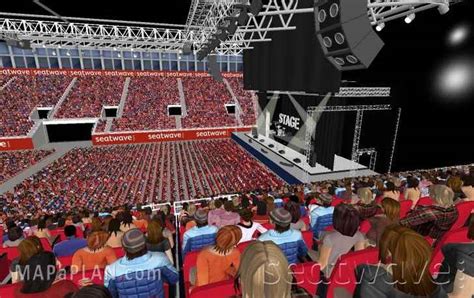 Birmingham Resorts World Arena Nec Detailed Seat Numbers Seating Plan