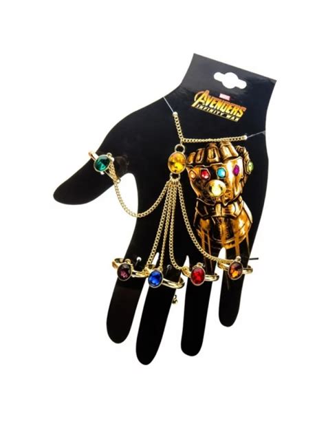 Comprar Pulsera Con Anillos Marvel Guantelete Del Infinito Mil Comics