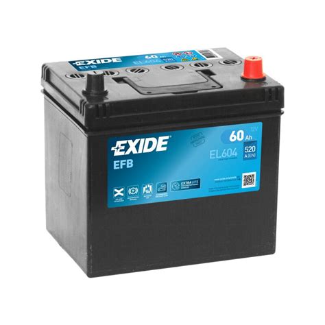 Batterie Exide Efb D V Ah A X X D El